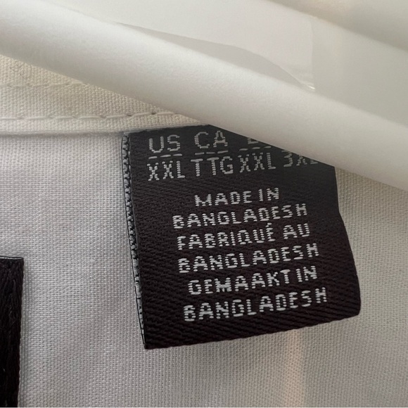 NTW Black Brown Cotton White Avocado Short Sleeves Button Down Shirt Size XXL - Picture 5 of 9